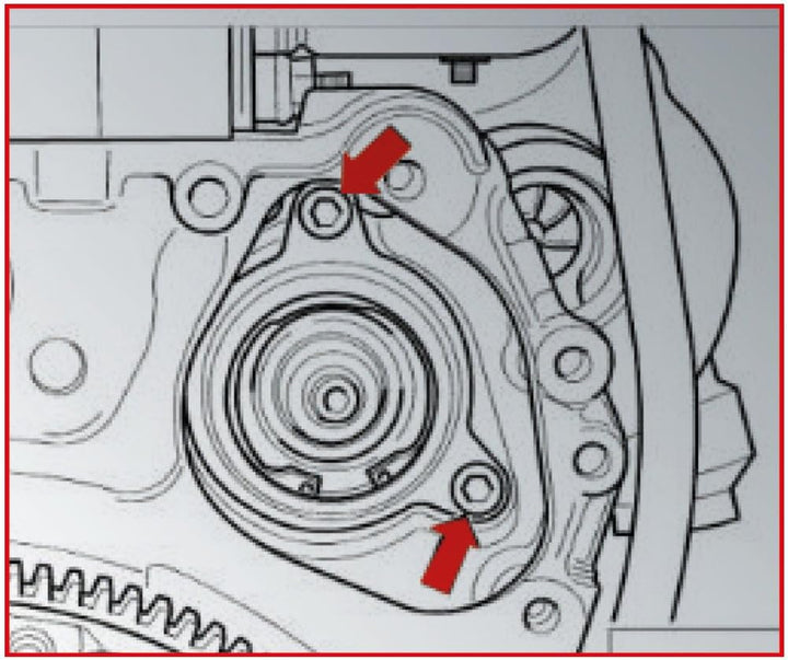 KS Tools 700.1900 VW Wasserpumpen-Demontage-Werkzeugsatz, 3-tlg.