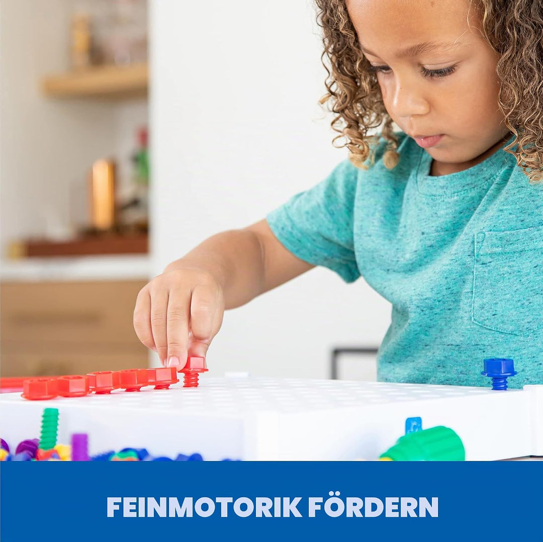 Learning Resources Design &amp; Drill Schraubbrett Mehrfarbig, Mehrfarbig