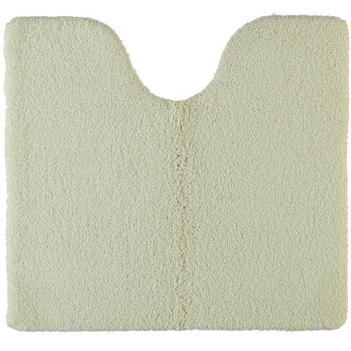 Rhomtuft Badteppiche Square beige - 42 Toilettenvorlage mit Ausschnitt 55x60 cm, Toilettenvorlage mi