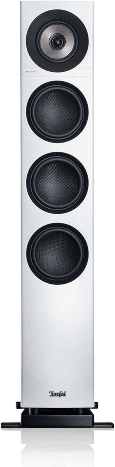 Teufel DEFINION 3 HiFi Standautsprecher Paar - High-End-Stereo-Lautsprecher in 3-Wege-Technologie mi
