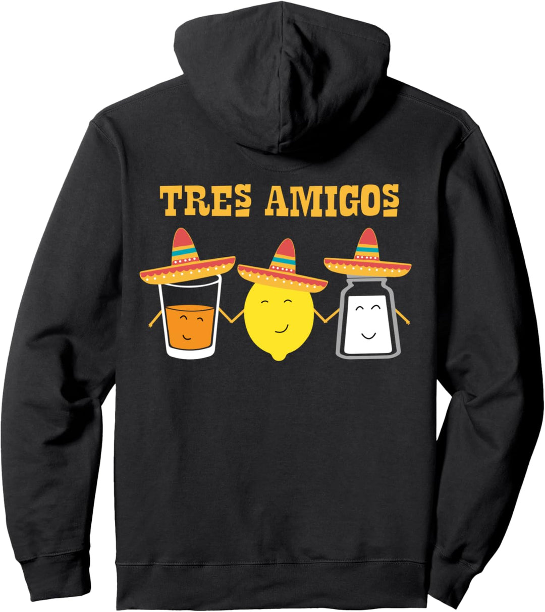 Tequila Shirt Hola zu Salz und Zitrone Fiesta Party Pullover Hoodie