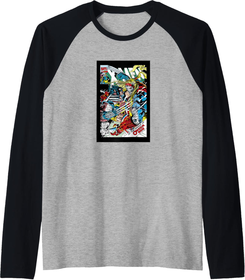 Marvel Omega Red Comic Book Cover Raglan