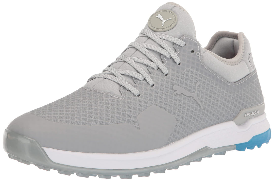 PUMA Damen Proadapt Alphacat WMNS Golfschuh 41 EU High Rise Puma Silver Ibiza Blue, 41 EU High Rise