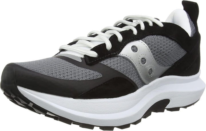 Saucony Herren Jazz Hybrid Sneaker 37.5 EU Schwarz Silberfarben, 37.5 EU Schwarz Silberfarben