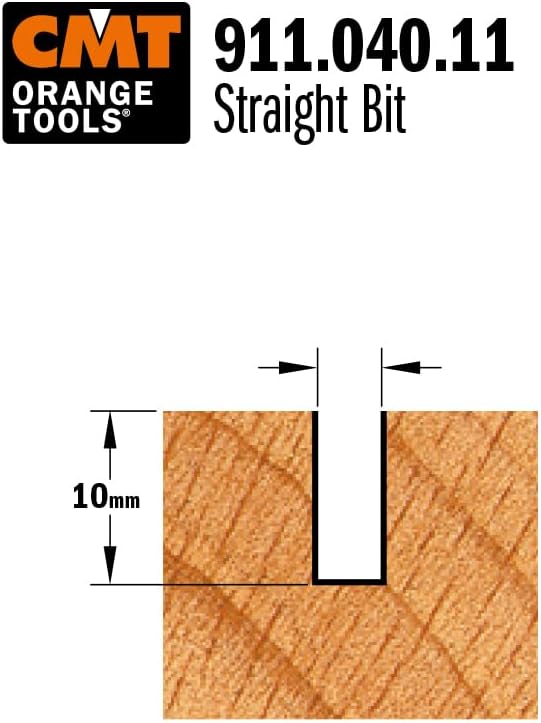 CMT ORANGE TOOLS 911.040.11 - NUTFRÄSER HM S=8 D=4X10