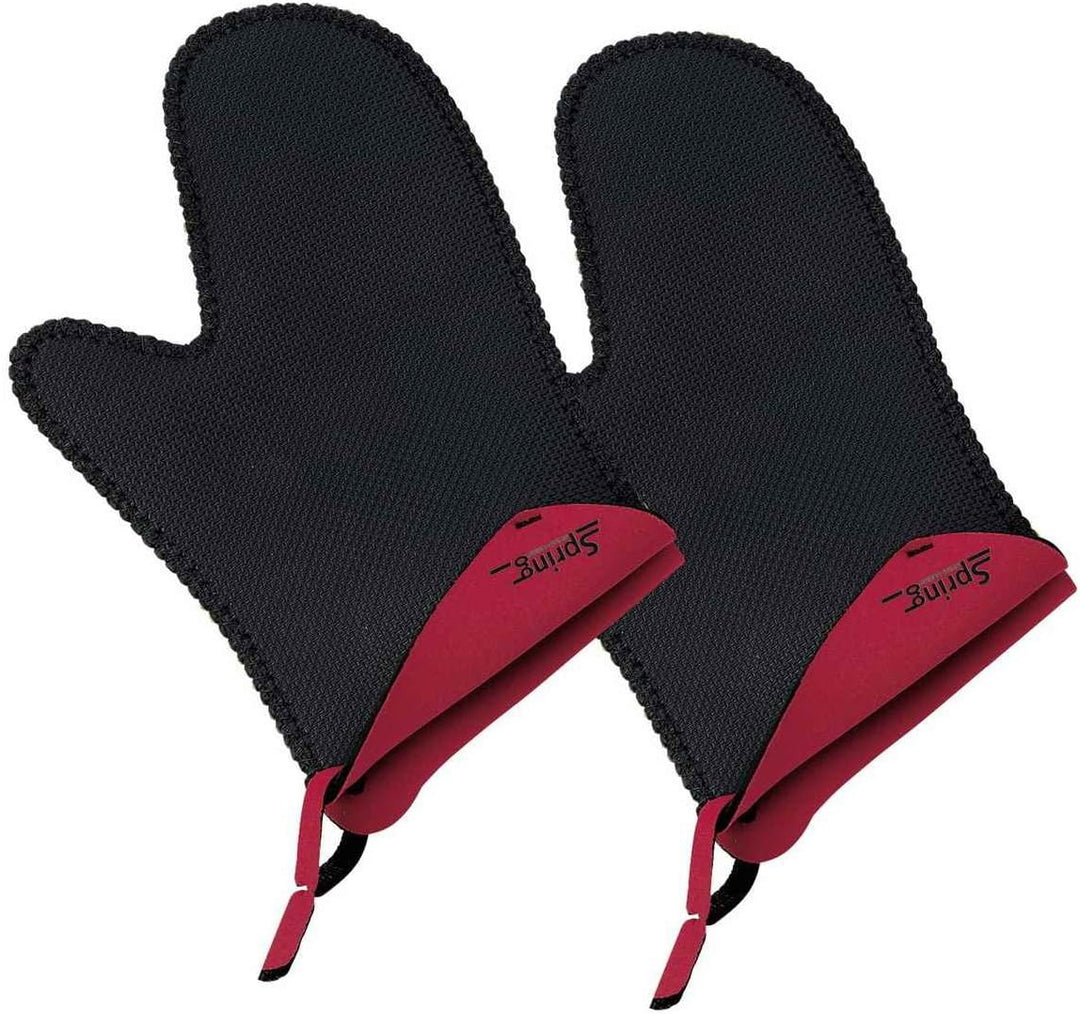 Spring GRIPS Ofenhandschuhe Hitzebeständig | Neopren | -40° bis 250°C | rutschfest | universelle Grö