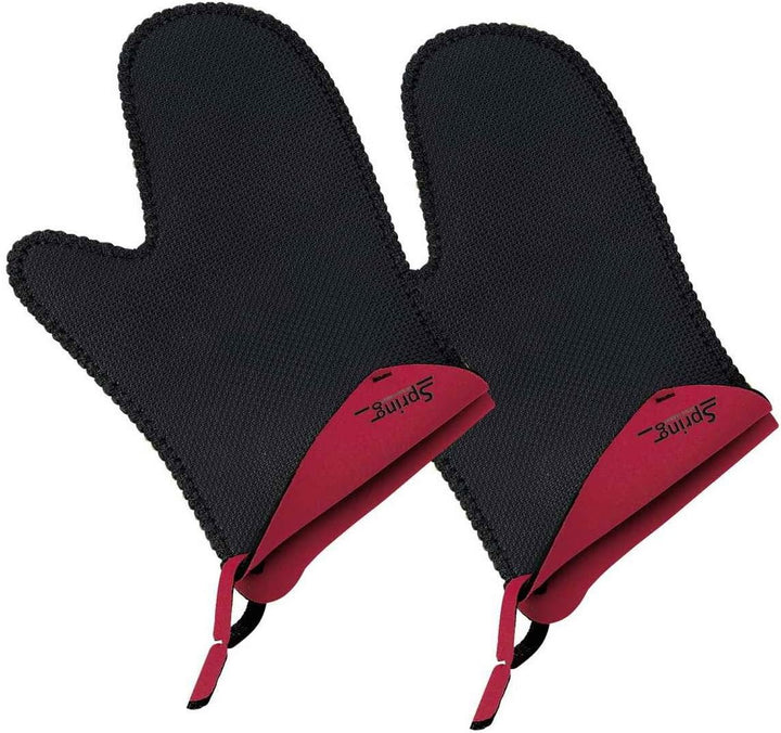 Spring GRIPS Ofenhandschuhe Hitzebeständig | Neopren | -40° bis 250°C | rutschfest | universelle Grö