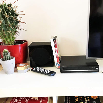 Denver DVH7787 DVD Player HDMI Für Fernseher, Mini, Alle Regionen Frei, 1080P Upscaling, Dolby Digit