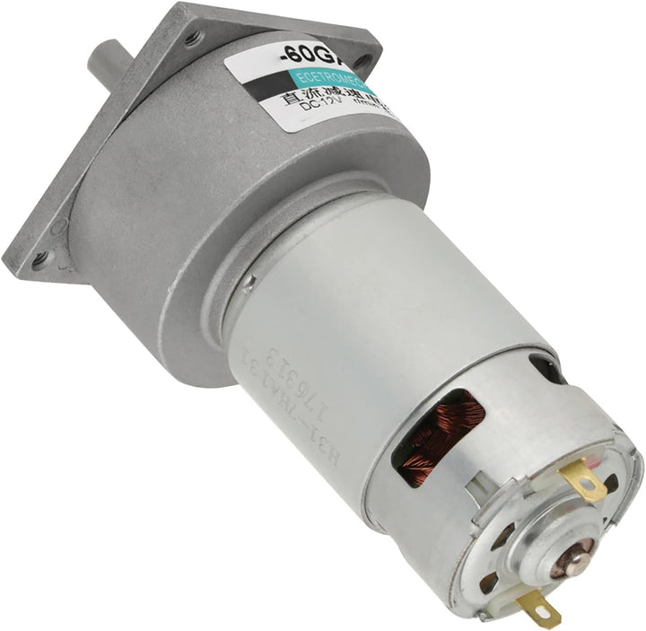 DC12V / 24V 35W Mini-DC-Getriebemotor Metall Geschwindigkeit einstellbar grossen Drehmoment Motor CW