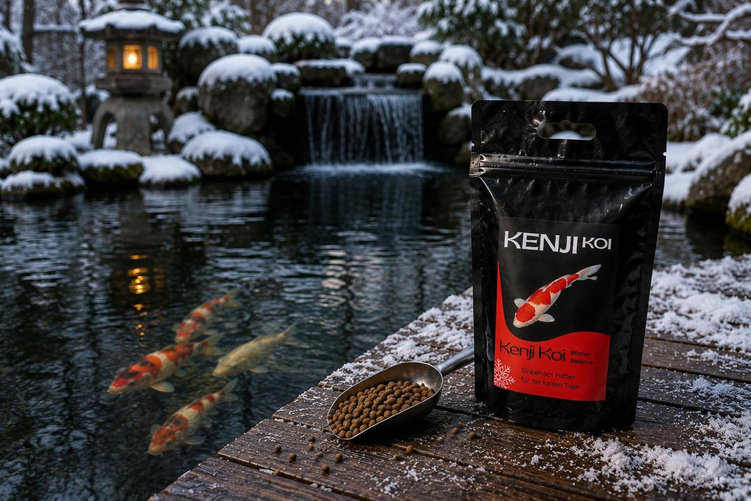 KENJI KOI Winter Balance 5kg 3mm - Sinkendes Koifutter Winter - Koifutter Frühjahr, Herbst, Winter |