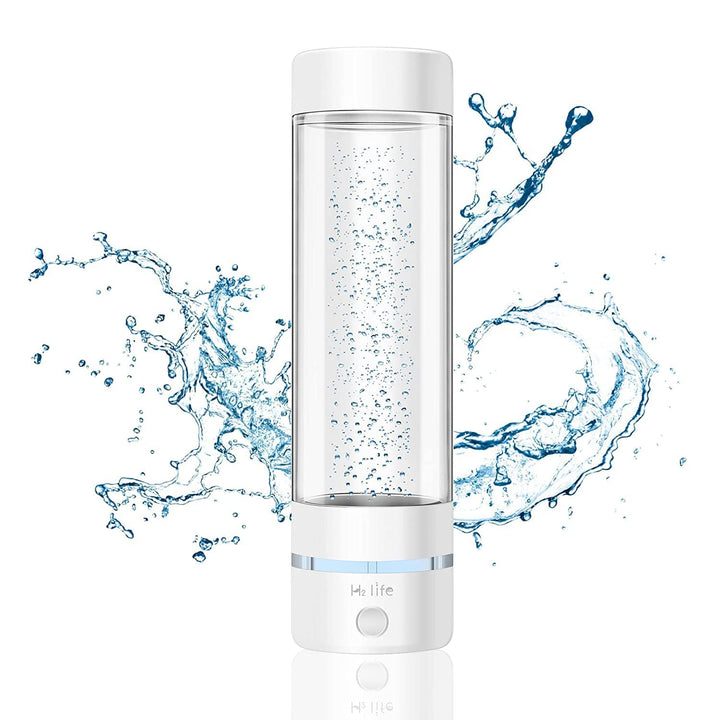 H2 Life Wasserstoff Wassergenerator, professionelle BPA-freie Wasserstoff Wasserflasche Dual-Modus t