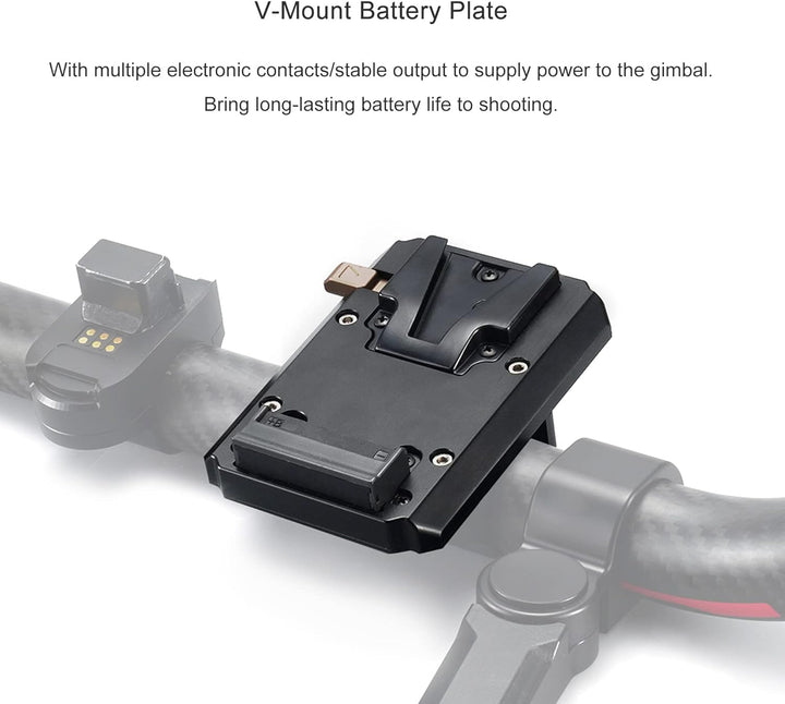 TILTA TGA-RG-V V-Mount Battery Plate Batterieplatte für Tilta Basic oder Advanced Ring Grip für DJI