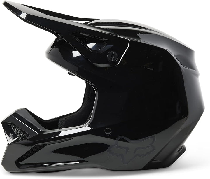Fox Racing Unisex – Erwachsene Solid Helm, Schwarz, XS XXL Schwarz, XXL Schwarz