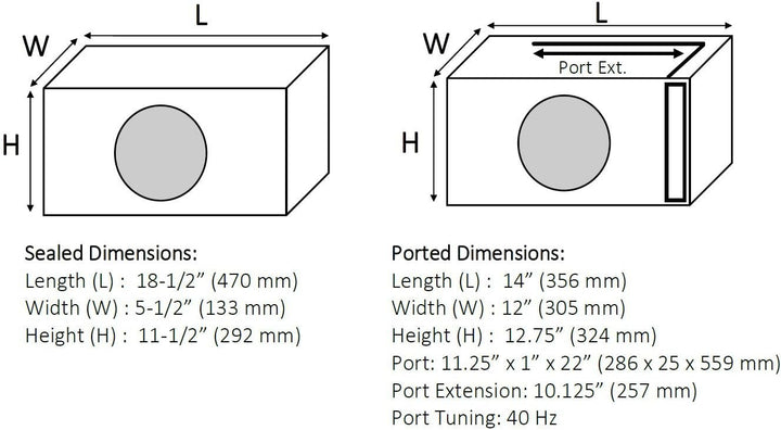 Planet Audio AC8D Planet 8" DVC Woofer 1200W MAX 4 Ohm