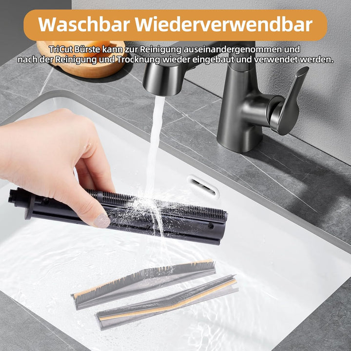 TriCut Bürste Ersatzteile für Dreame X40 Ultra Complete / X30 Ultra / L40 Ultra / L30 Ultra / L20 Ul