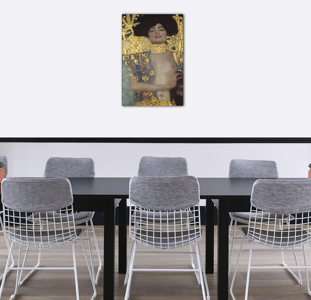 Printed Paintings Leinwand (60x80cm): Gustav Klimt - Judith I (1901) 60x80 cm, 60x80 cm