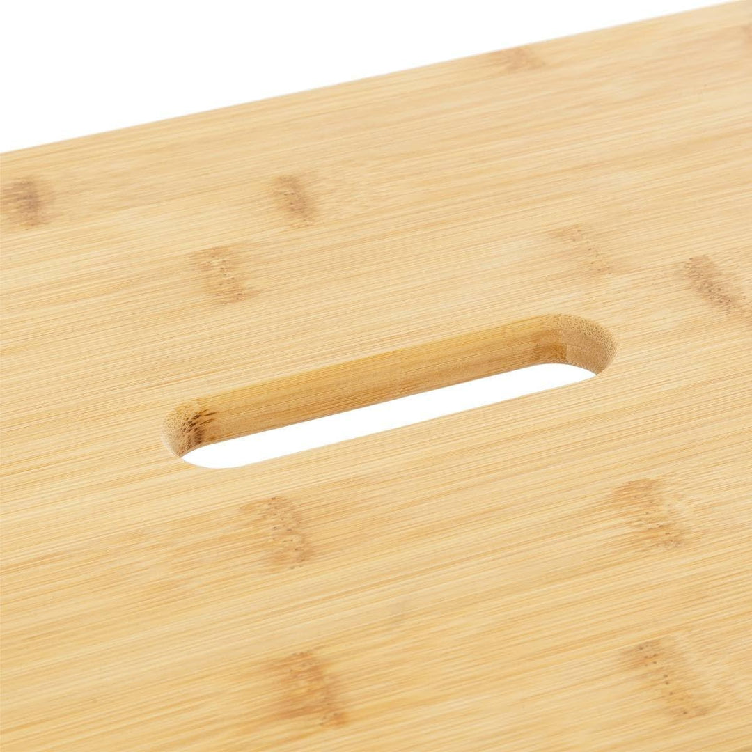 5five – Bambus-Trittschemel, 1 Stufe, 25 cm, Naturmaterial, extrem widerstandsfähig, leicht zu trans