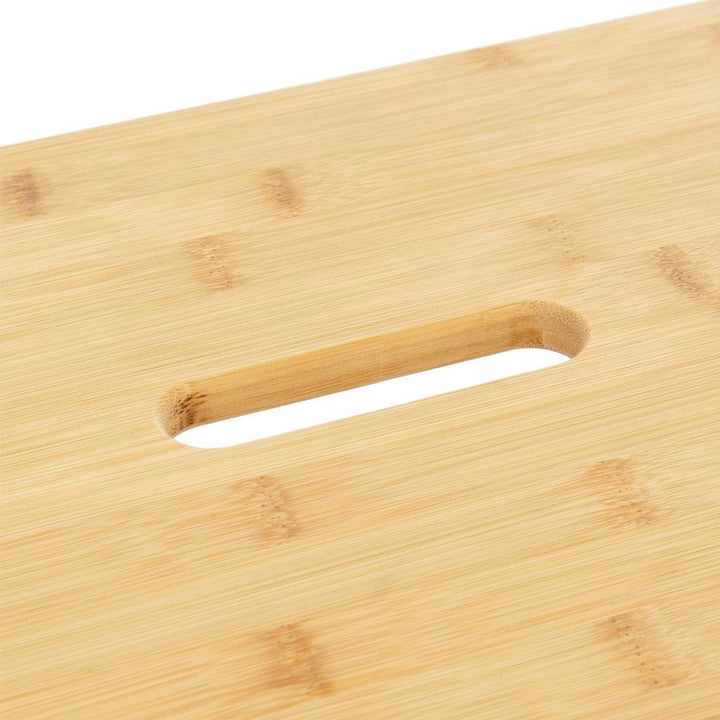 5five – Bambus-Trittschemel, 1 Stufe, 25 cm, Naturmaterial, extrem widerstandsfähig, leicht zu trans