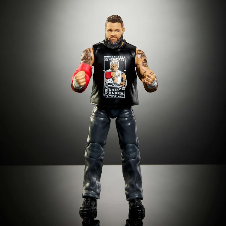 Mattel WWE Elite Collection Actionfigur & Zubehör, Premium Live Event Kevin Owens mit austauschbaren