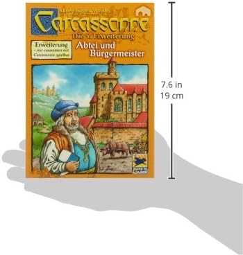 Hans im Glück 48177 - Carcassonne 5. Erweiterung "Abtei und Bürgermeister"