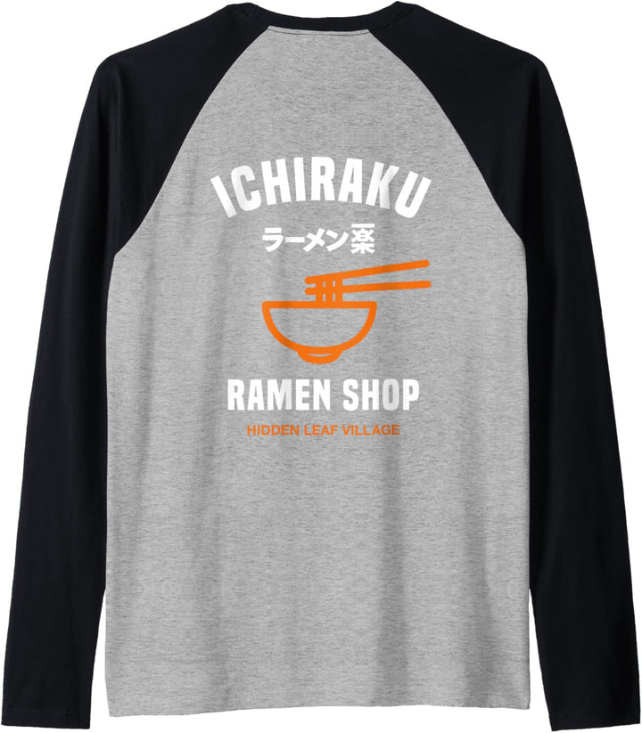 Naruto Shippuden Ichiraku Ramen Raglan
