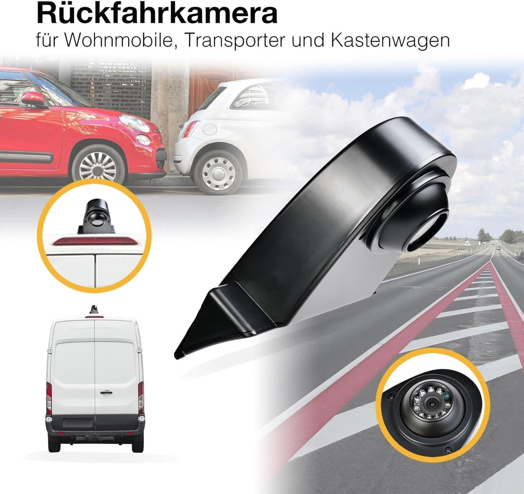 HD 720p Dritte Dach Top Mount Bremsleuchte Kamera Rückfahrkamera für MB/für Sprinter W906 /für Craft