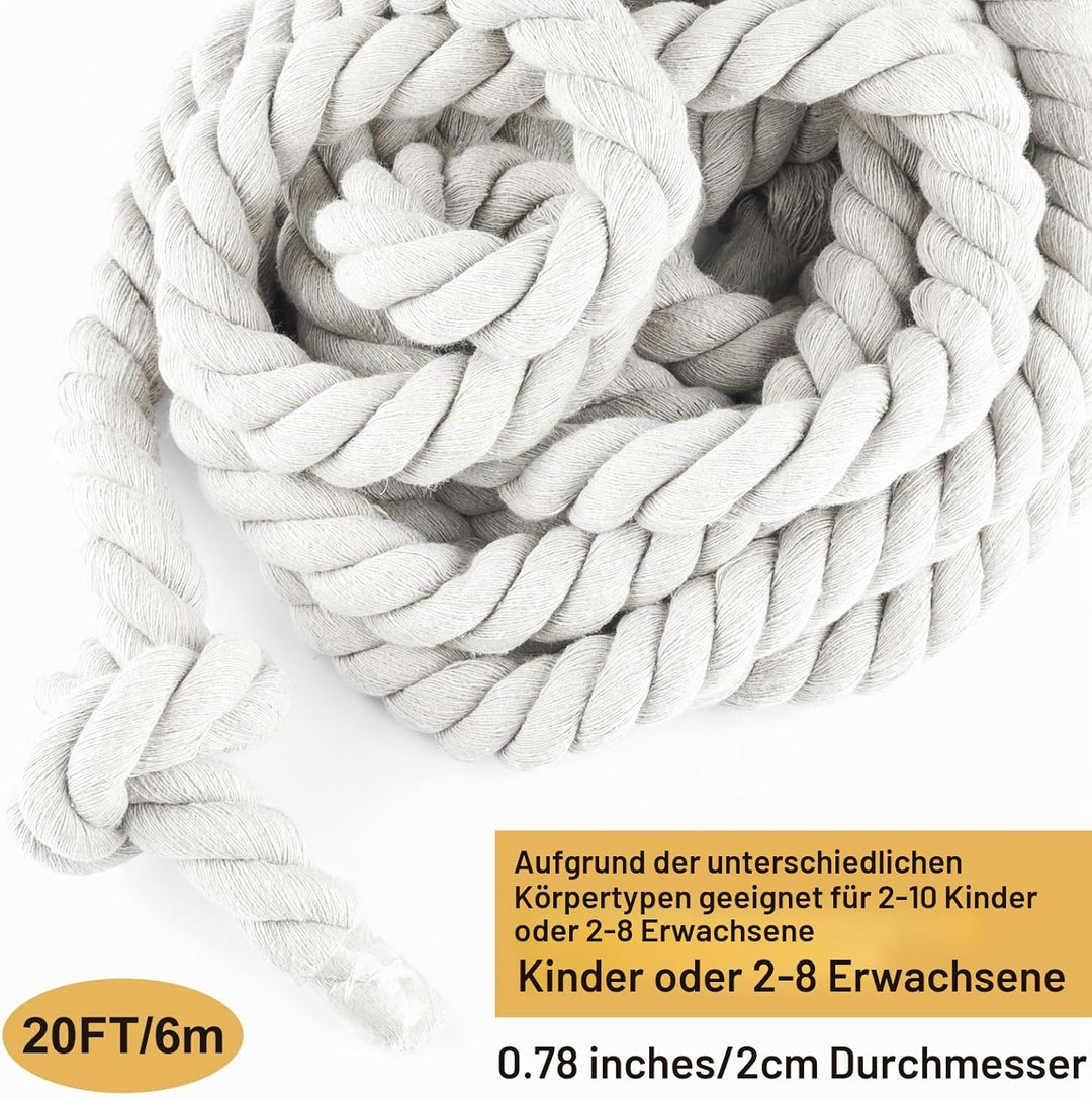 NEBURORA Seil zum Tauziehen, für Kinder und Erwachsene, Outdoor-Spiele, Feldtag, Familientreffen, So