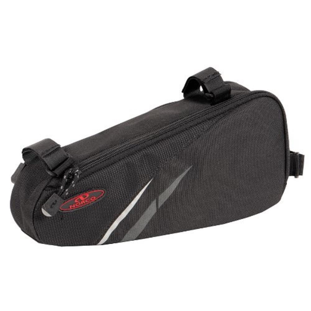 Norco Fahrradtasche Ohio Rahmentasche, Schwarz, 27 x 12 x 5 cm, 1.5 Liter, 0286AS