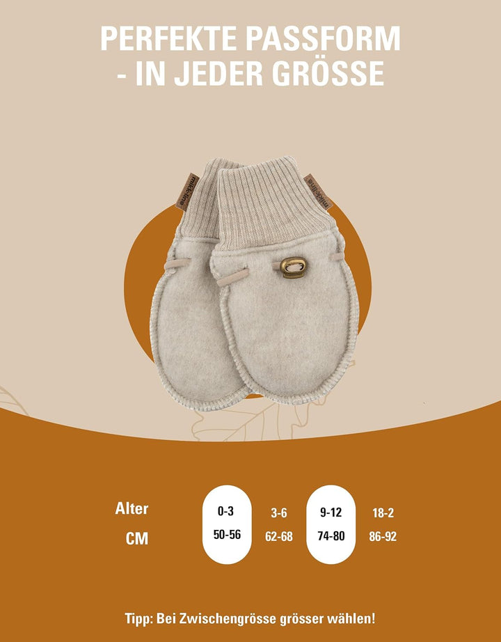 Mikk-line Wollhandschuhe Kinder | Handschuhe Kinder | Handschuhe Wolle Kinder | Wärme Kinder Handsch