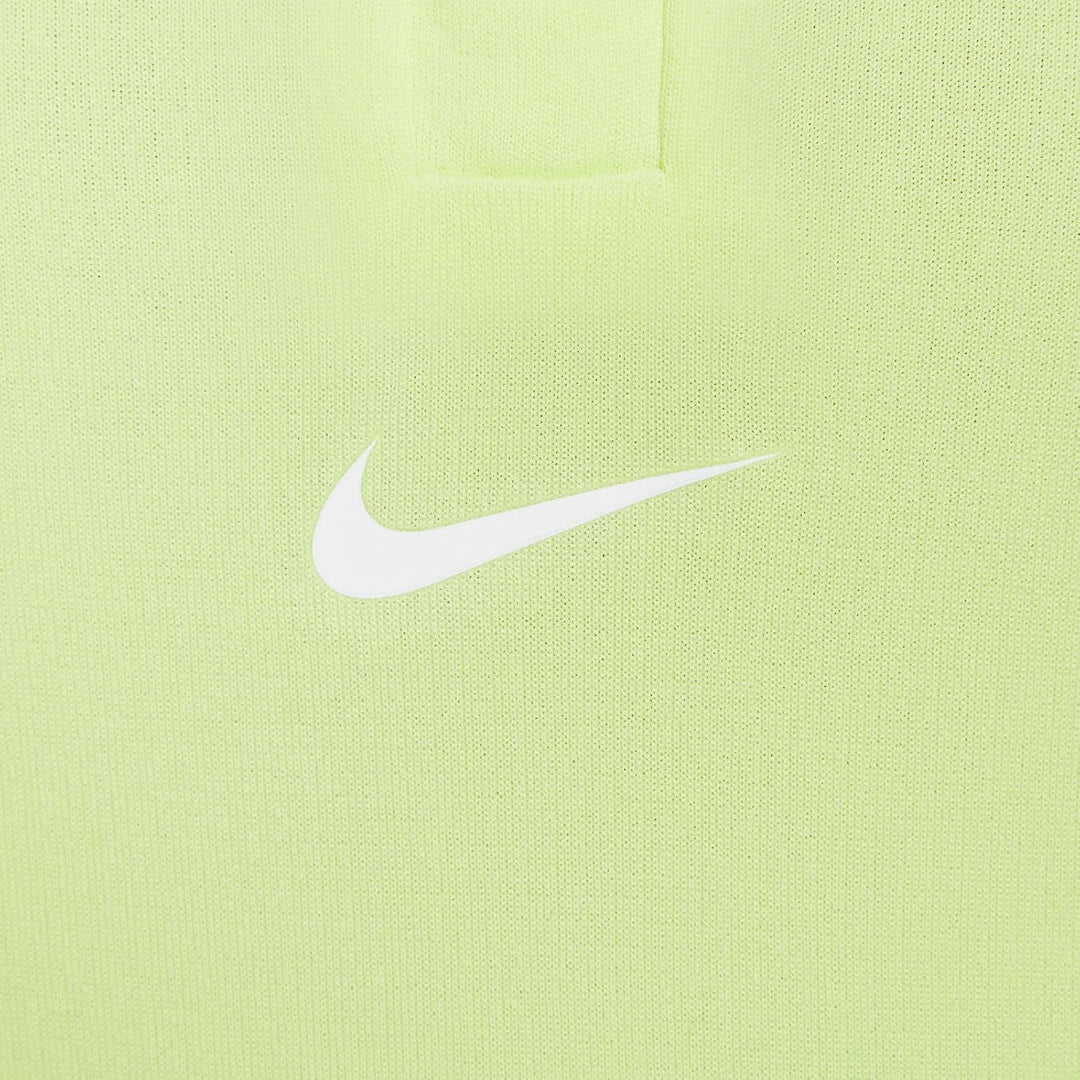 Nike Pro Dri-FIT Longsleeve mit Halbreissverschluss für Mädchen, FN9025 Lt Lemon Twist/White 12-13 J