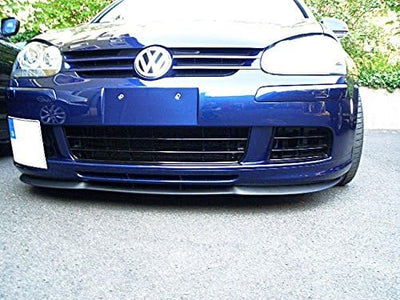 Cup Front Spoiler Lippe Schürze Ansatz ABS Lackierbar Schwarz