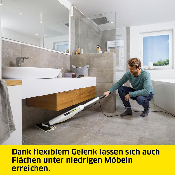 Kärcher Dampfreiniger SC 3 Upright EasyFix, Aufheizzeit: 0,5 min., Flächenleistung: ca. 60 m², Tank: