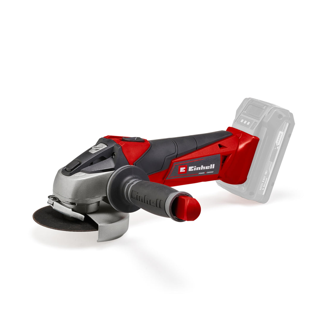 Einhell Akku Winkelschleifer TE-AG 18/115 Li-Solo Acc Power X-Change (18 V, 115 mm Scheibendurchmess