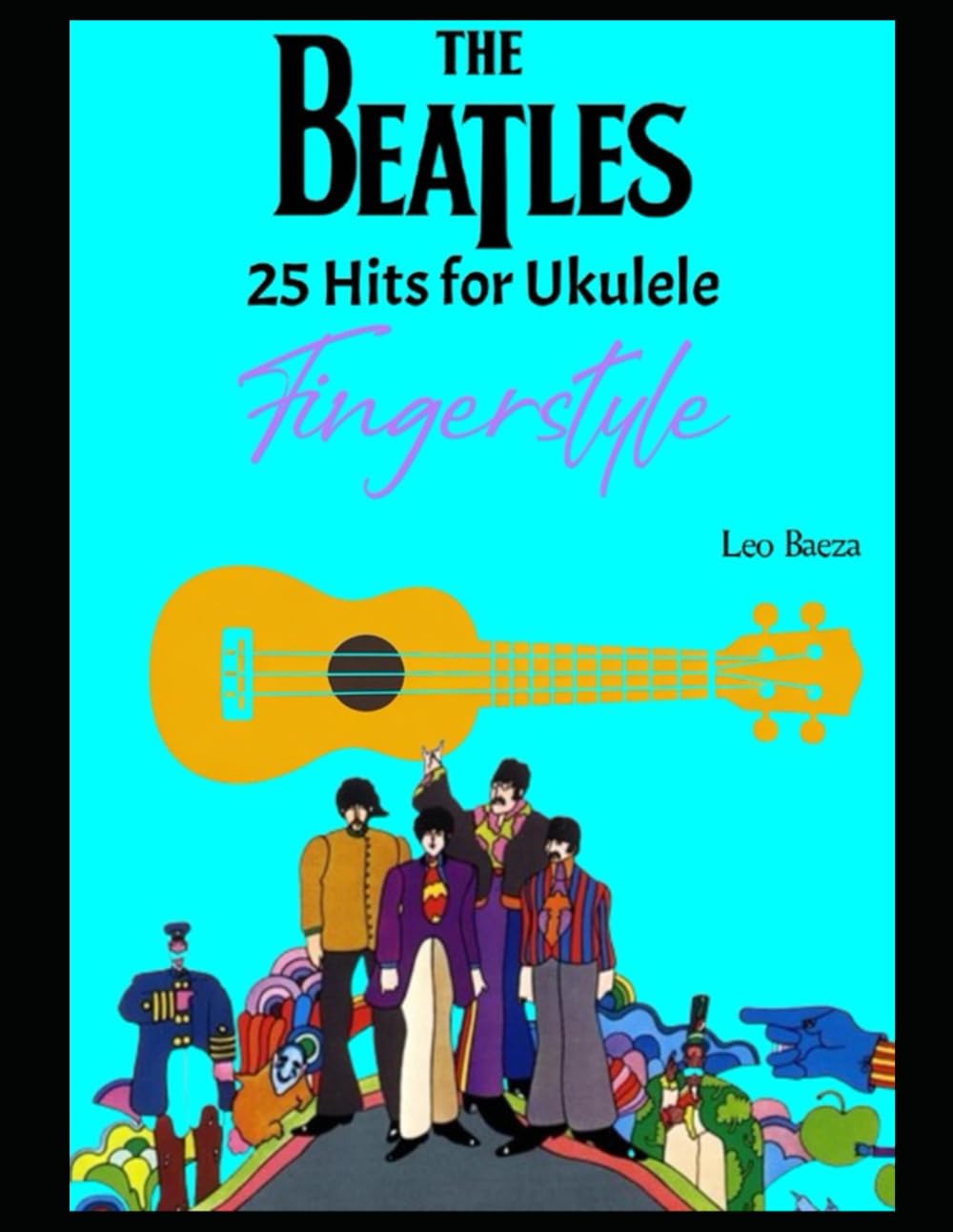 THE BEATLES 25 Hits for Ukulele Fingerstyle, Taschenbuch