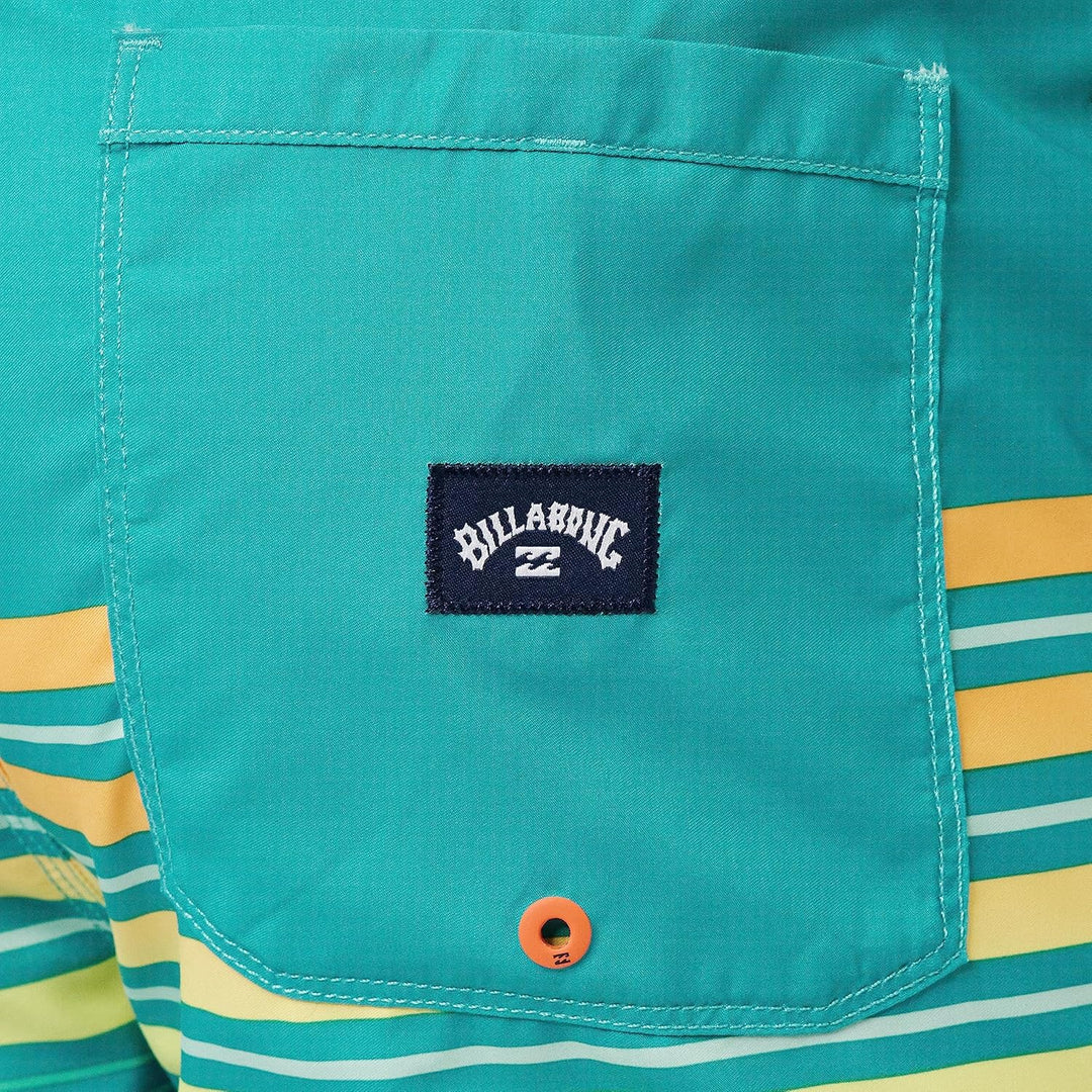 Billabong Fade 16 Badeanzug für Männer Schwarz S Dark Mint, S Dark Mint