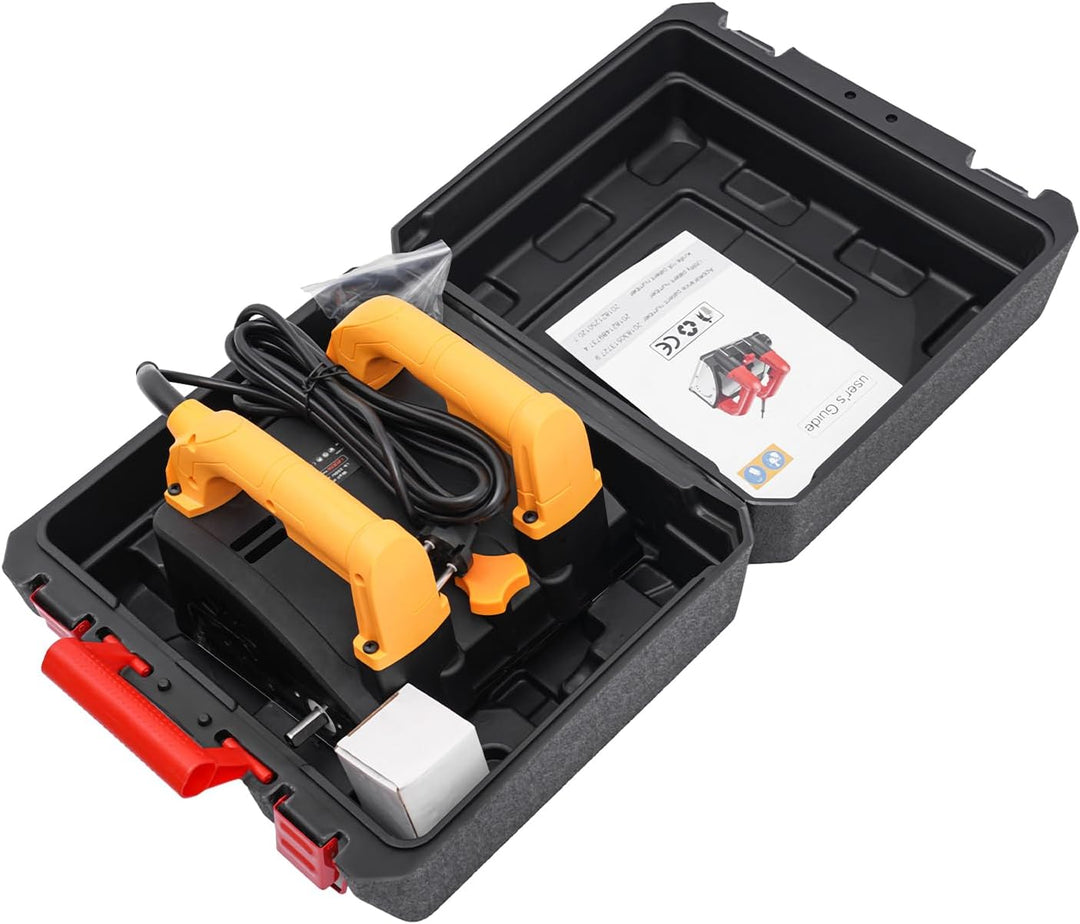 Elektrische Wandhobelmaschine, 1200W Power Handhobelmaschine, Tragbare Walzenhobelmaschine mit Kabel