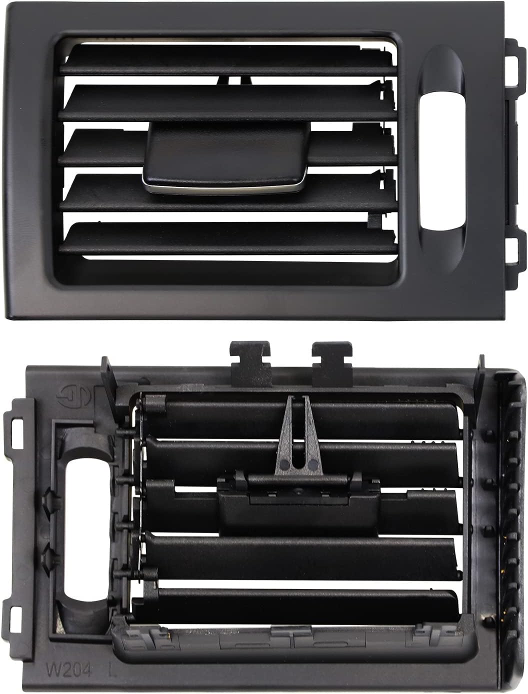 EULIMBQS Front Air Grille Outlet Cover für Mercedes Benz W204, AC Vent Grille Outlet Cover Panel Ers
