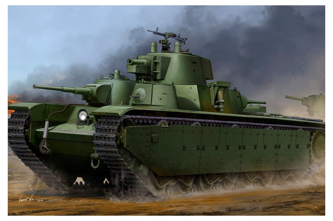 Hobby Boss T-35 späte Version, HY83844, Mehrfarbig