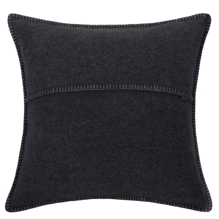 Soft-Fleece-Kissenbezug – Polarfleece mit Häkelstich – weiche, hochwertige Sofa-Kissenhülle – 50x50