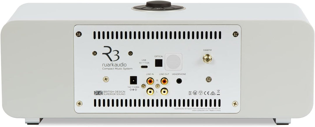 Ruark Audio - Systeem R3s Compact Radio Systeem - Grijs (34)