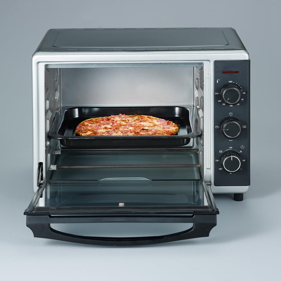 SEVERIN TO 2056 Back- und Toastofen mit Umluftfunktion (1.600 W, Inkl. Grillrost und Backblech, 30 L