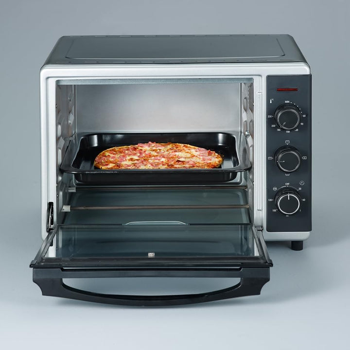 SEVERIN TO 2056 Back- und Toastofen mit Umluftfunktion (1.600 W, Inkl. Grillrost und Backblech, 30 L