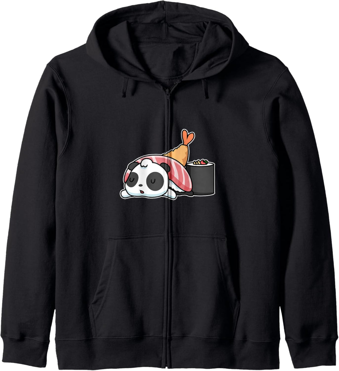 Sushi Anime I Pandabär I Kawaii Sushi Kawaii Panda Kapuzenjacke