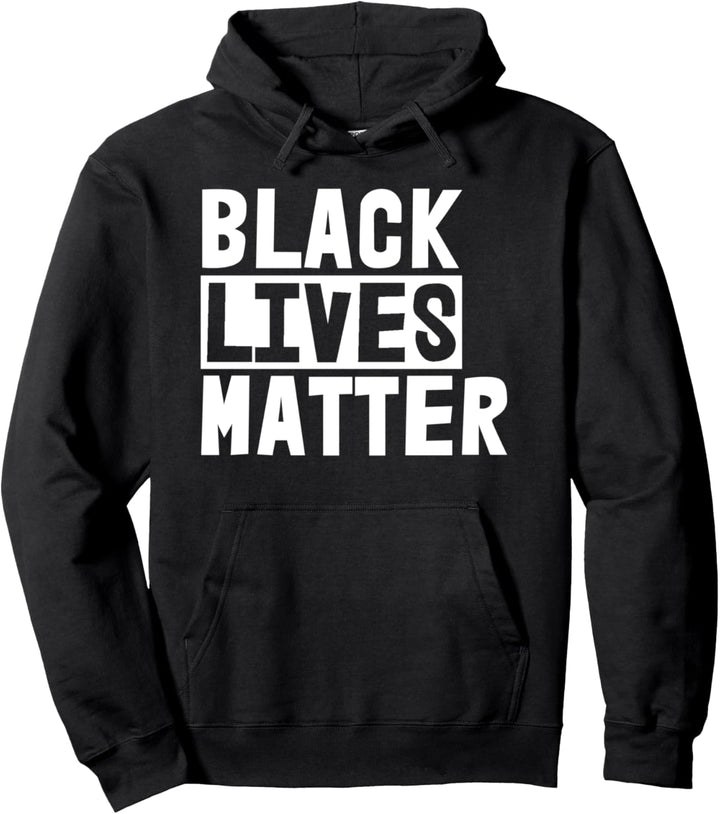 Schwarz lebt wichtig Pullover Hoodie