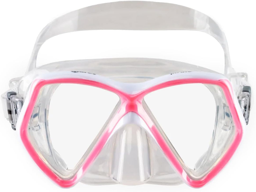 Mares Jungen Set X-one Pirate Tauchmaske, Schnorchel und Flossen XS Rosa, XS Rosa