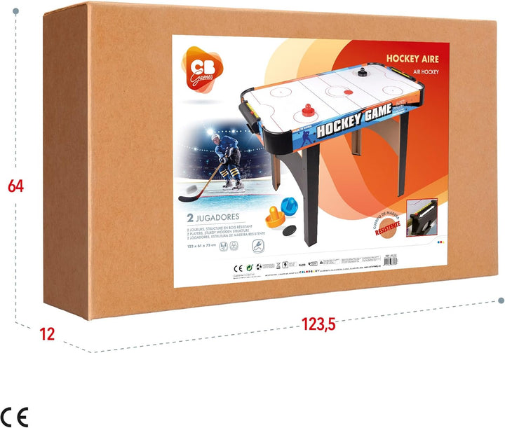 COLORBABY Hockey-Tisch (85330) 122 x 61 cm Grosses Brett, 122 x 61 cm Grosses Brett