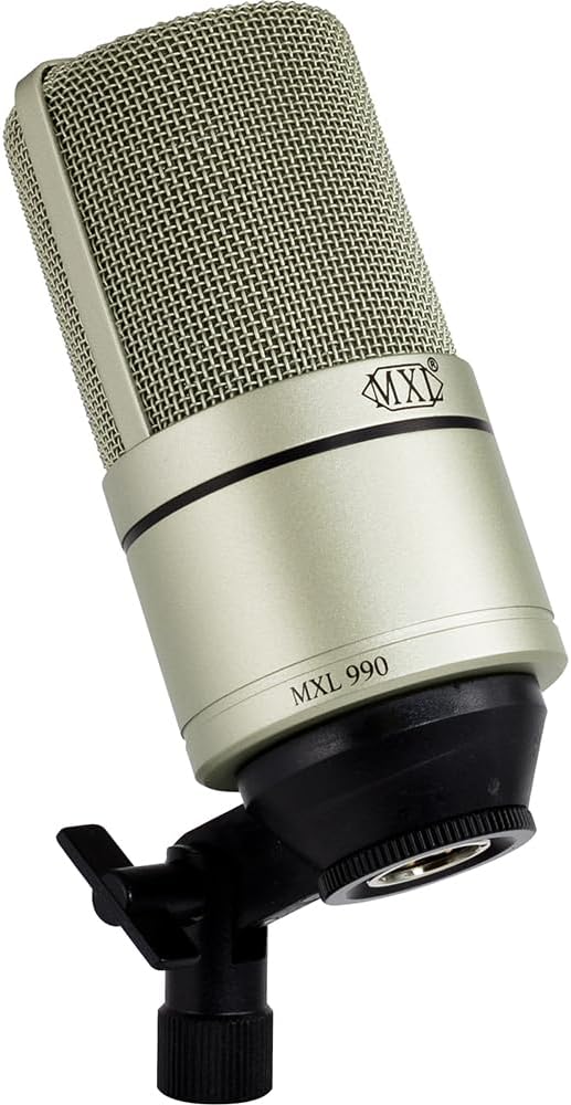 MXL 990 Kondensatormikrofon, Silber Single, Single