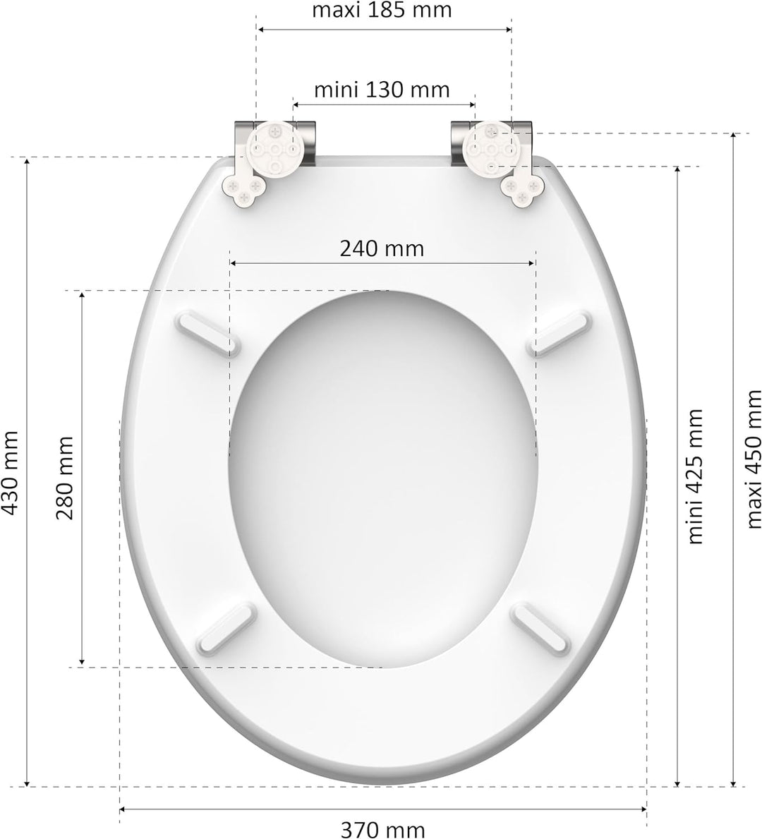 instmaier WC Sitz mit Motiv | Seestern am Strand | Toilettensitz mit Absenkautomatik | Klodeckel aus