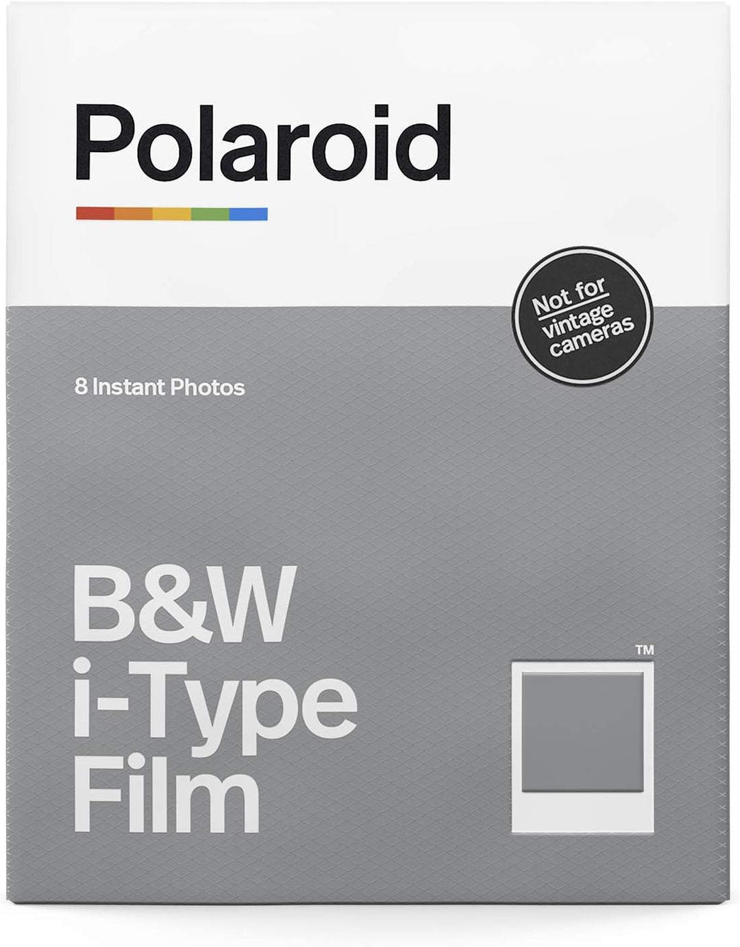 Polaroid – 6009 – Sofortbild-Farbfilm Typ I – Einzelpackung – 16 Fotos & Polaroid B&W Film für i-Typ