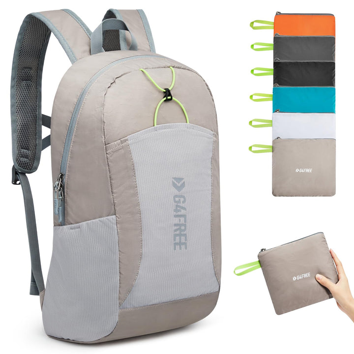 G4Free Faltbarer Leichter Rucksack 25L Unisex Tagesrucksack Kleiner Reiserucksack Wanderrucksack Tre